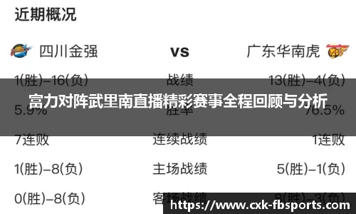 富力对阵武里南直播精彩赛事全程回顾与分析